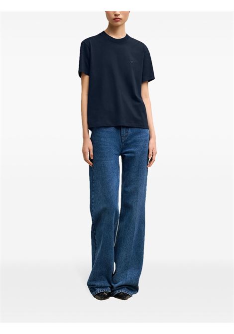 t-shirt adc nisex navy AMI PARIS | BFUTS003.724430